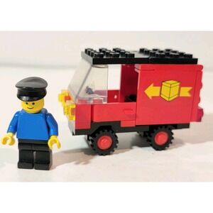 Vintage 1983 Lego #6624 Town Cargo Delivery Van Original Pieces Complete